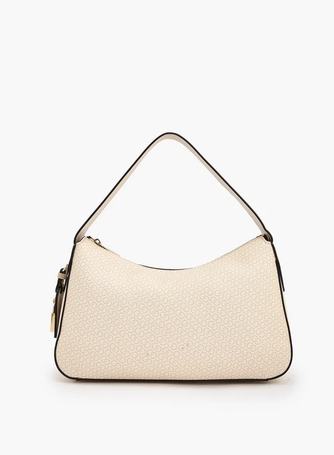 سيليست Monogram Print Shoulder Bag With Handle